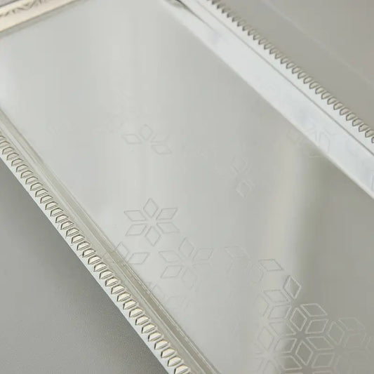 Luxury Silver Serving Tray