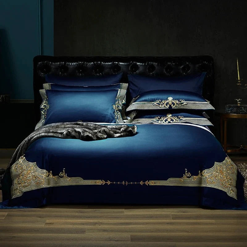 Cleopatra Egyptian Cotton Queen – Midnight (1000TC)