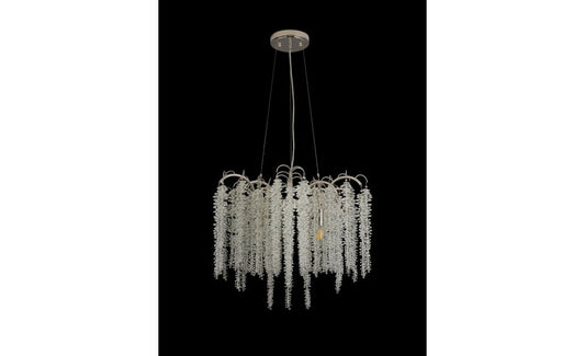 Monsoon Crystal Pendant Chandelier - Modern Opulence