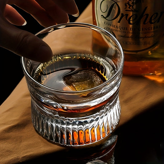 Faceted Crystal Rocks Glasses – Set of 2