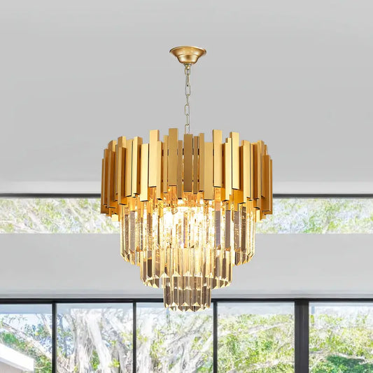 Empire Gold Chandelier – Crown Jewel