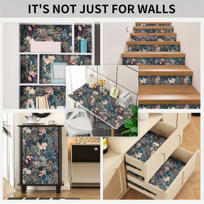 French Blush Bloom Peel & Stick Wallpaper