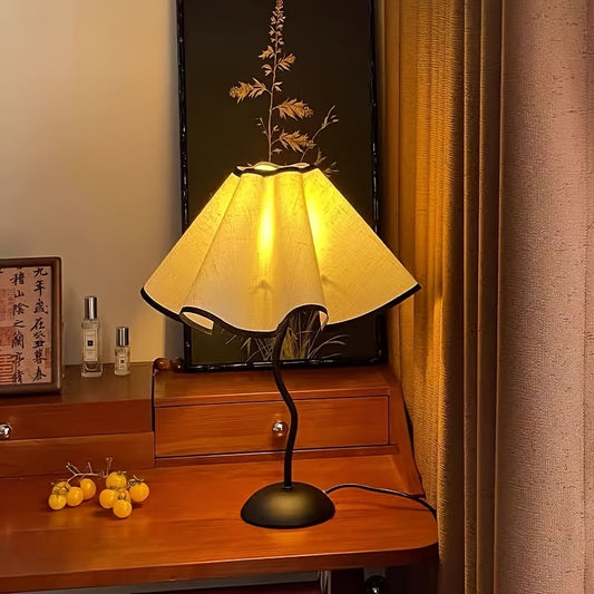 Floral Noir Table Lamp