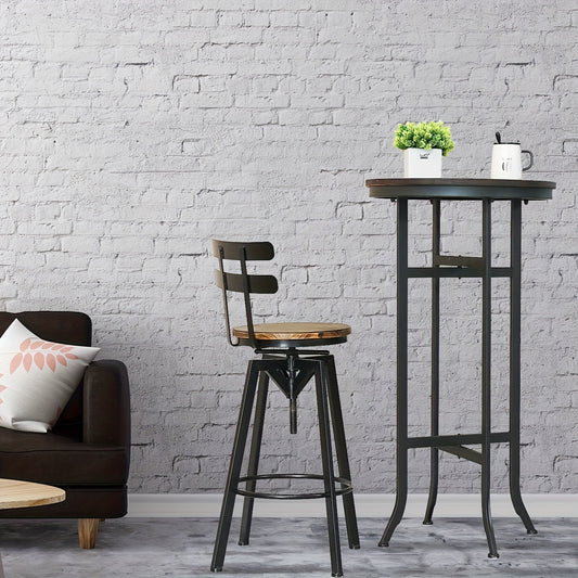 Vintage Industrial Bar Table