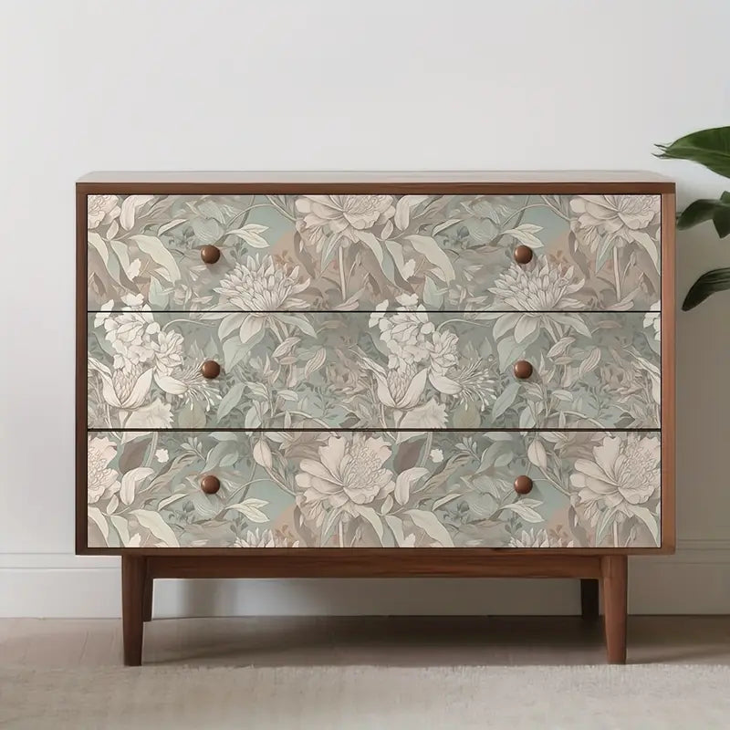 Elegant French Floral Wallpaper