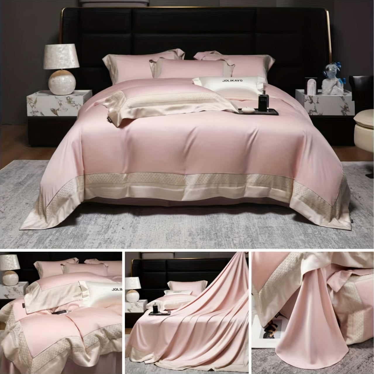 Soft Touch Queen Duvet Set – 4 Piece