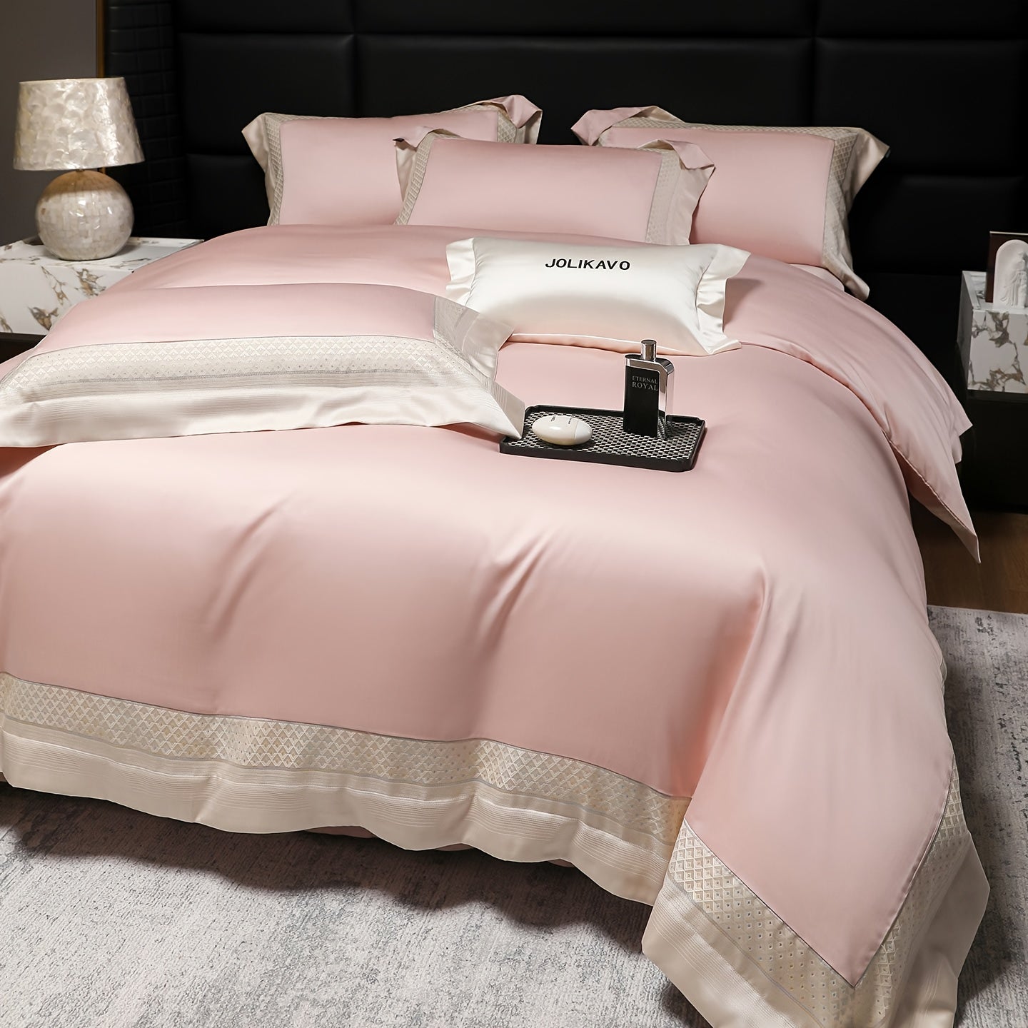 Soft Touch Queen Duvet Set – 4 Piece