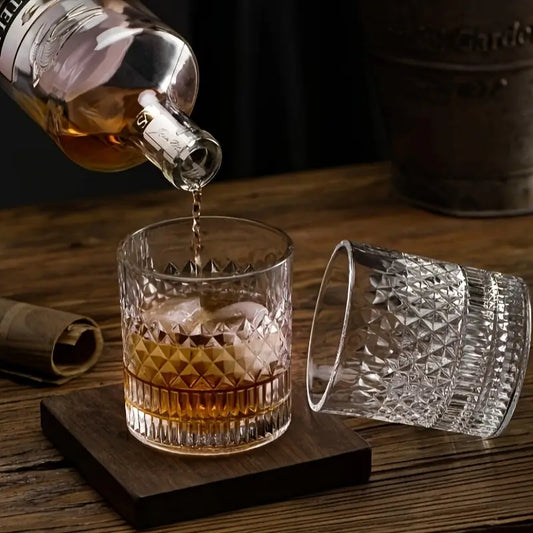 Luxury Crystal Whisky Glass Set – Gift Boxed