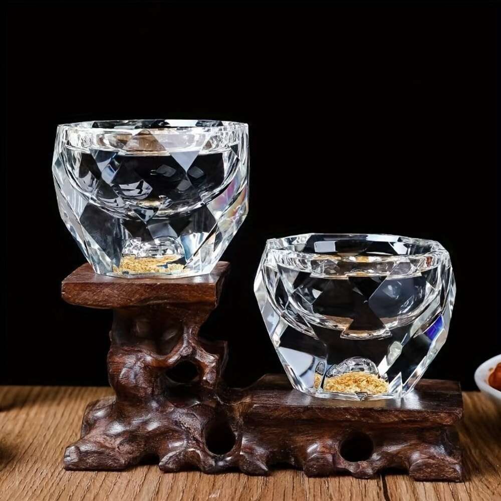 Gold Flicker Whiskey Tumblers – Set of 2