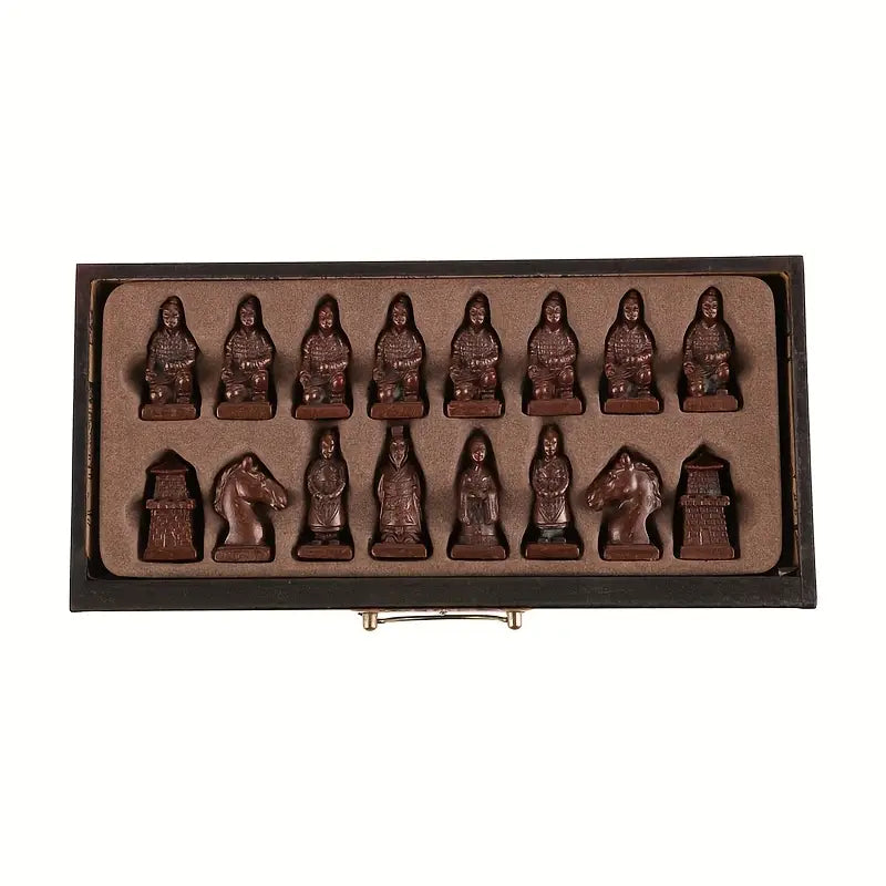 Crimson Dynasty Chess Set: First Conquest Edition