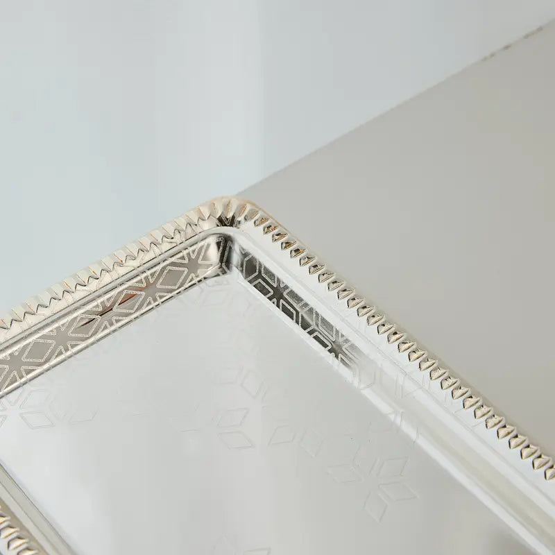 Luxury Silver Serving Tray