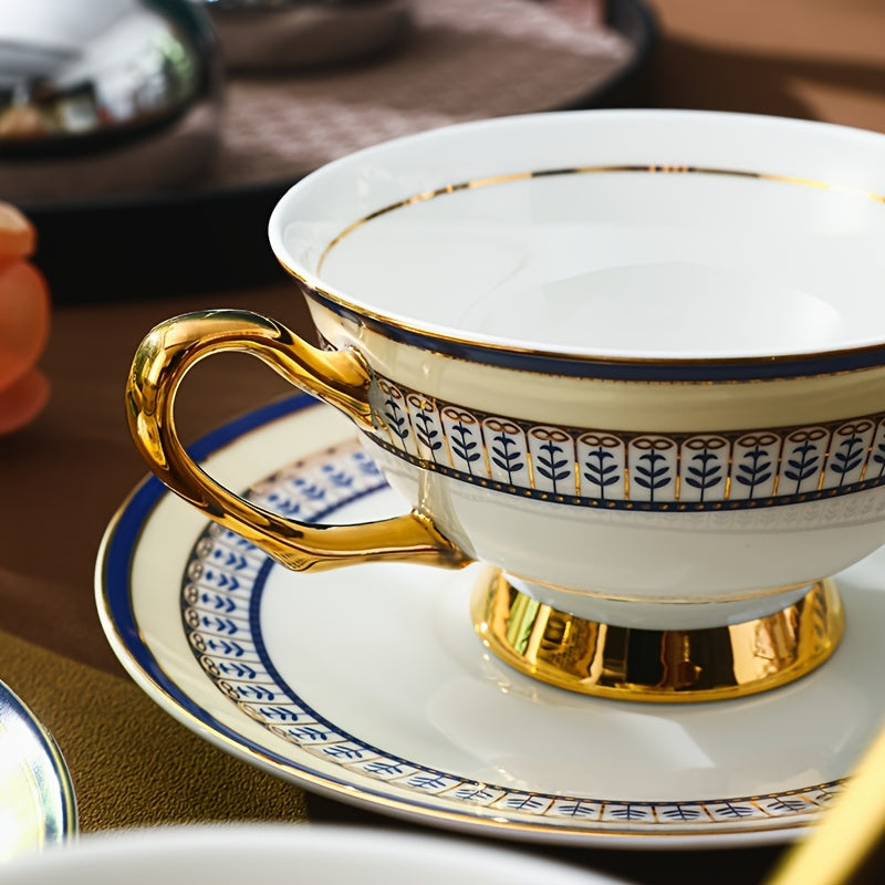 Imperator Bone China Coffee Set – Luxury 3-Piece Ritual
