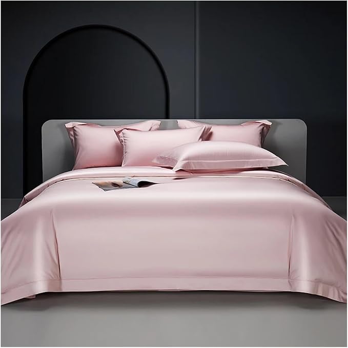 Seashell Pink 1200TC Egyptian Cotton Bedding Set