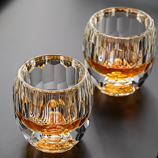 Diamond Cut Glass Tumbler – 60ml