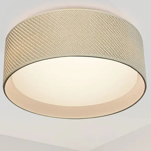 Contemporary Fabric Ceiling Light