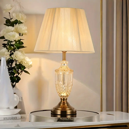 Parisian Whisper Crystal Table Lamp