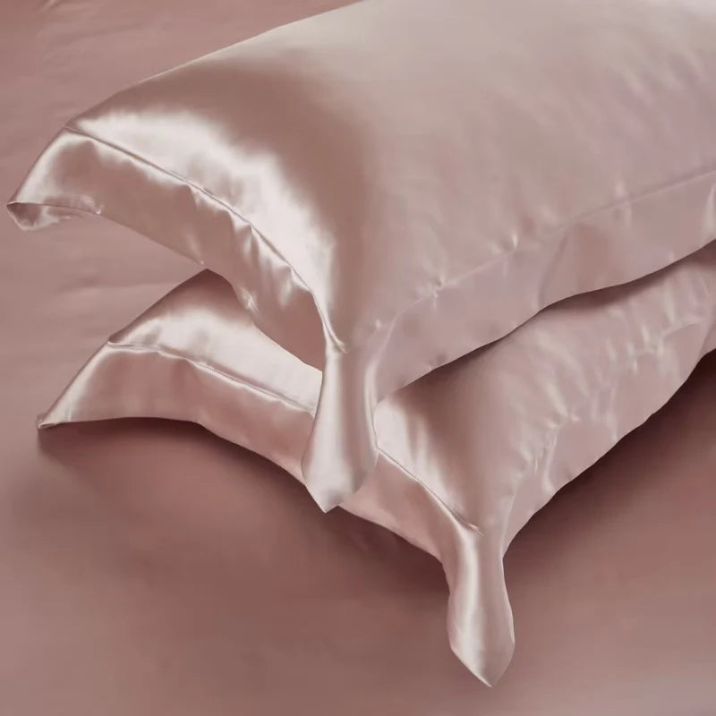 Royalis Mulberry Silk King Bedding – Whispered Desire Dusty pink