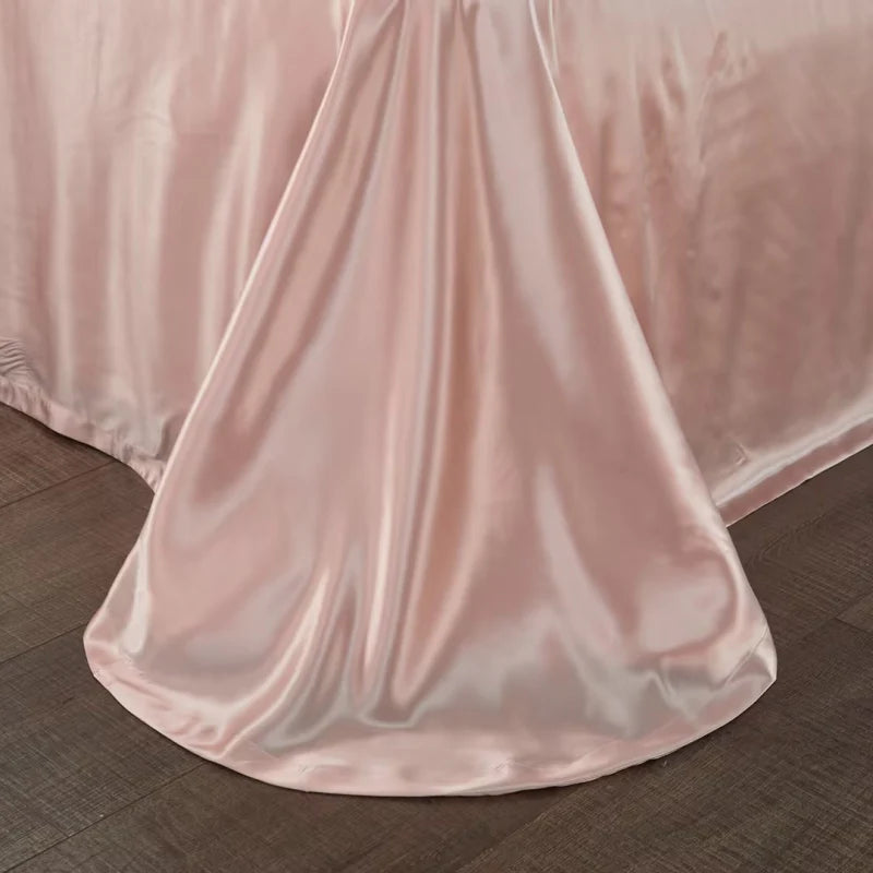 Royalis Mulberry Silk King Bedding – Whispered Desire Dusty pink