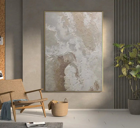 Wabi-Sabi Textured Canvas