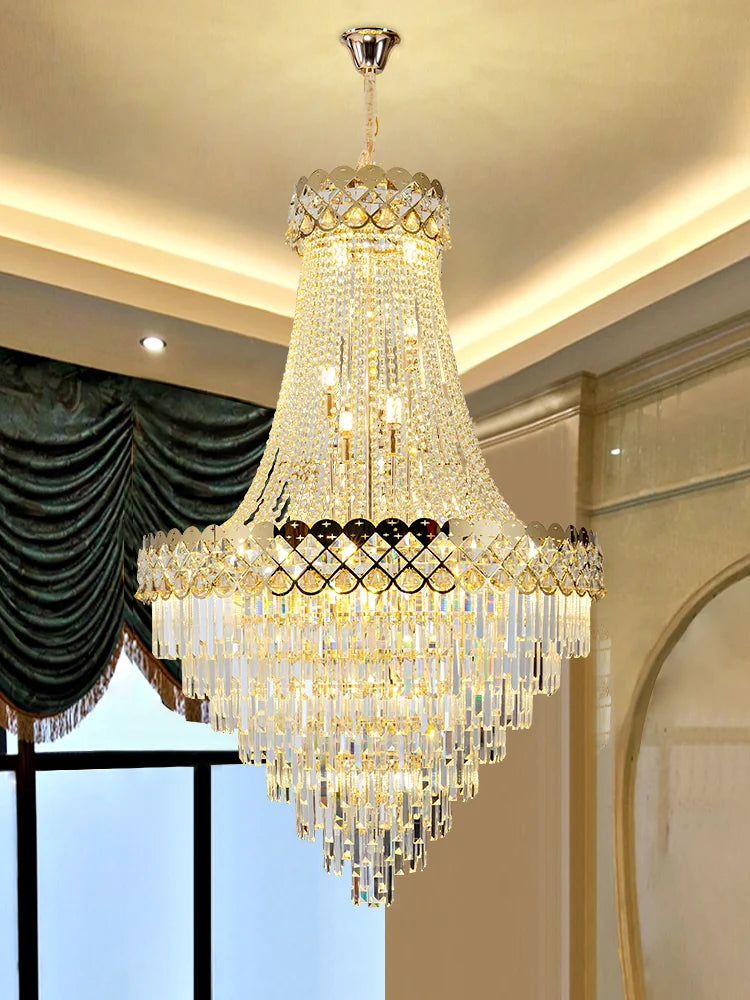 Grand Cascade Crystal Chandelier