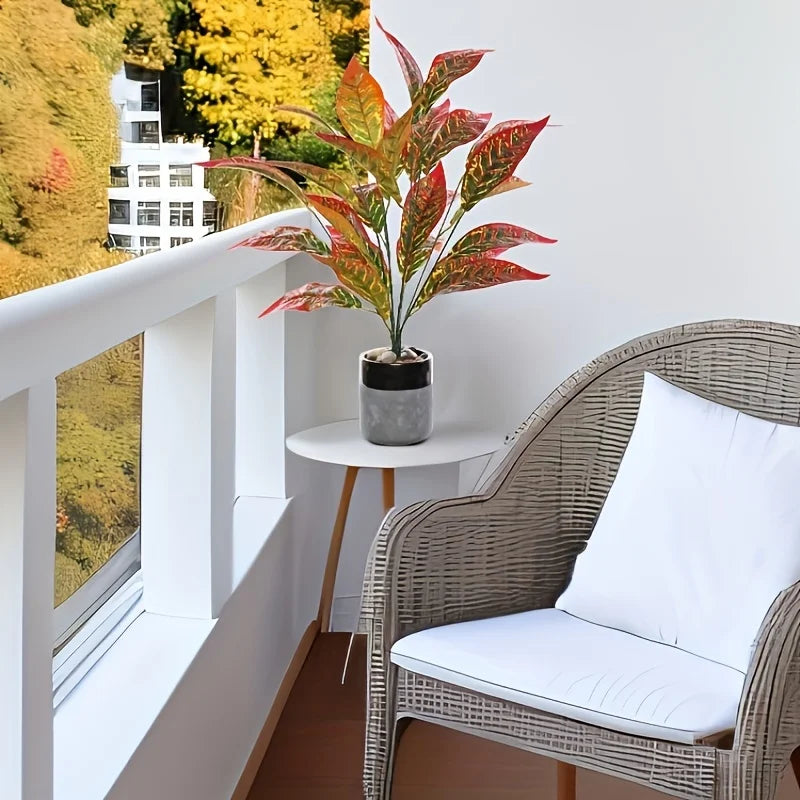 Color-Shifting Faux Foliage Tree