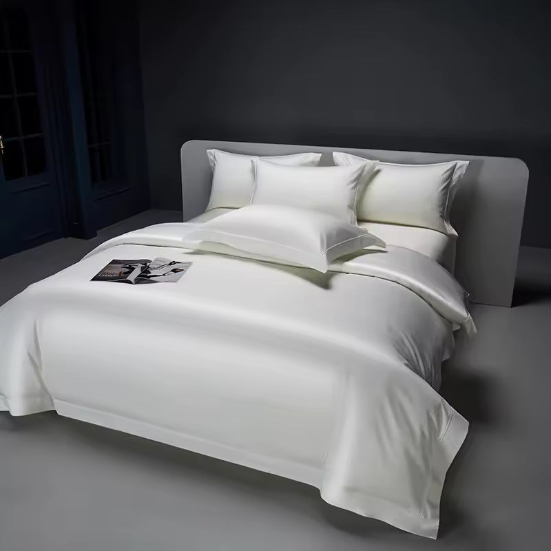 Diamond White 1200TC Egyptian Cotton Bedding Set