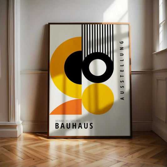 Geometric Abstraction Canvas