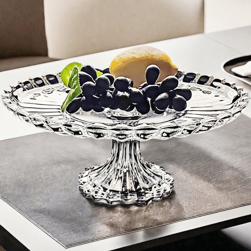 Grand Crystal Serving Platter