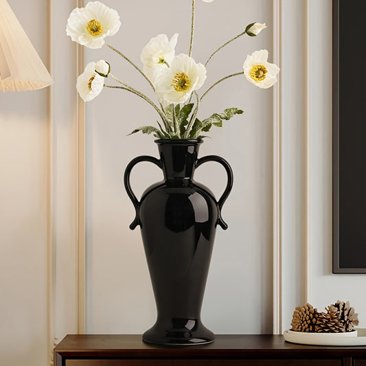 Noir Amphora Vase