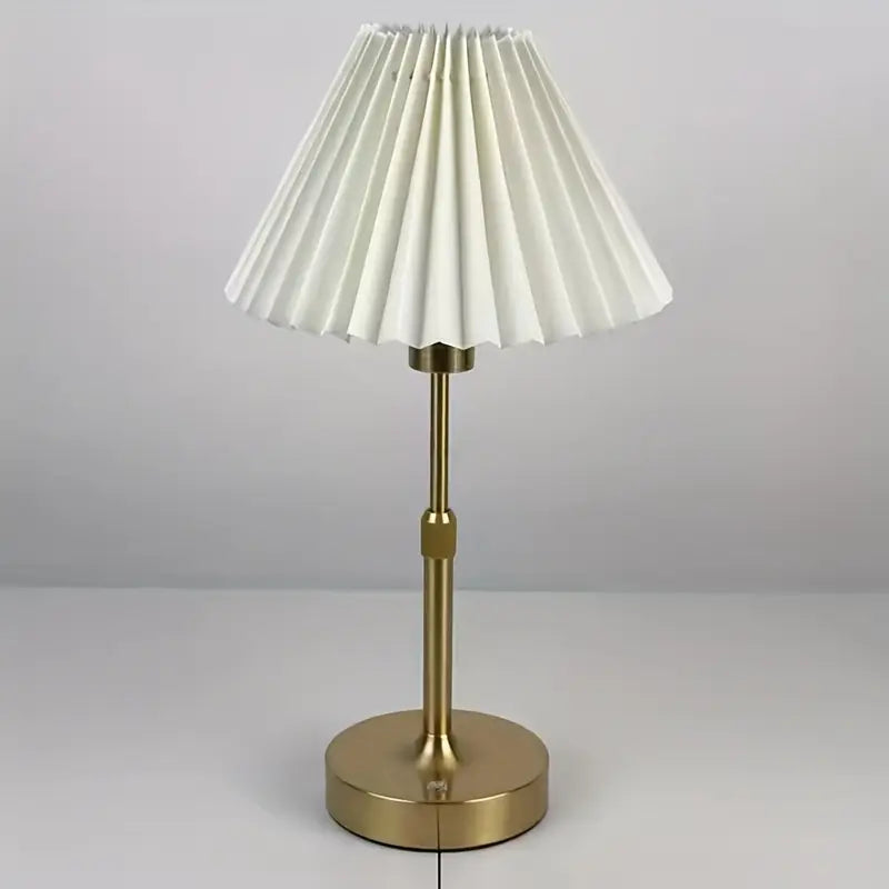 Retro Recharge Glow Lamp - Telescopic Alexa Elegance