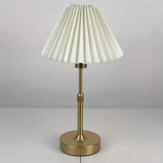 Retro Recharge Glow Lamp - Telescopic Alexa Elegance