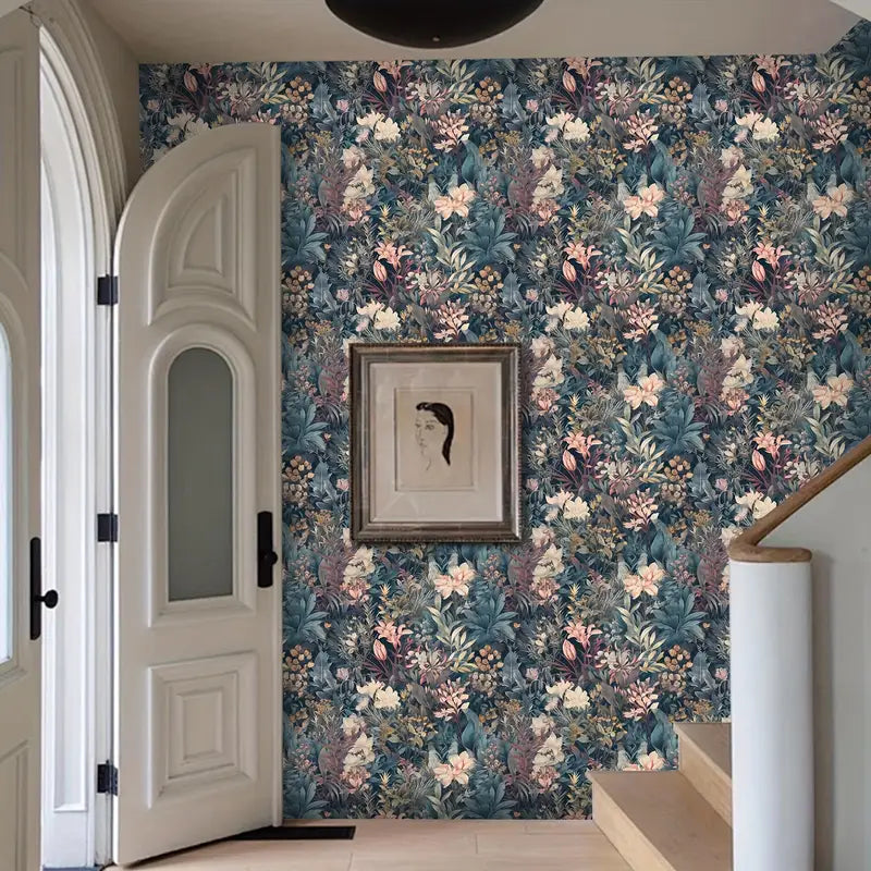 French Blush Bloom Peel & Stick Wallpaper