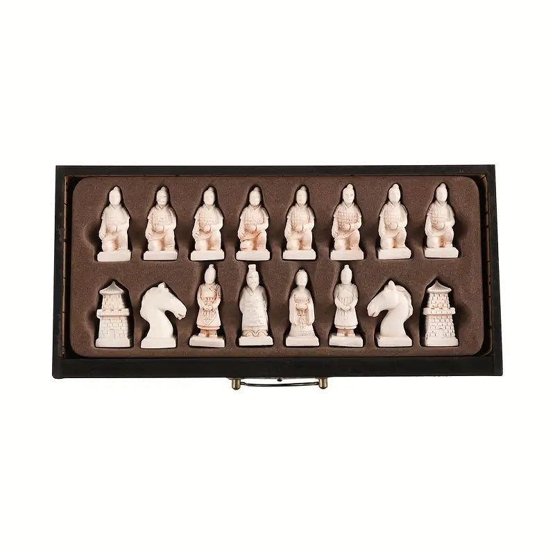 Crimson Dynasty Chess Set: First Conquest Edition