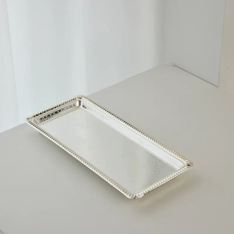 Luxury Silver Serving Tray