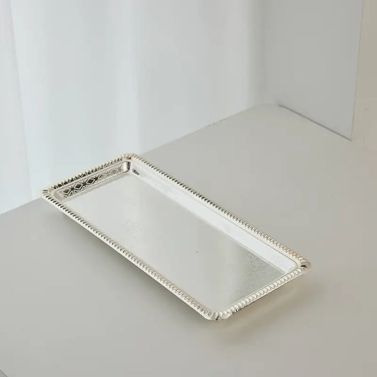 Luxury Silver Serving Tray