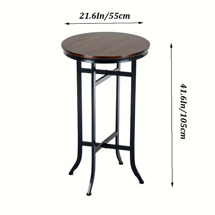 Vintage Industrial Bar Table