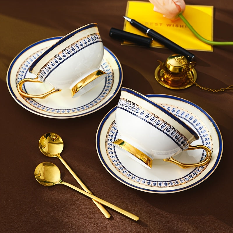 Imperator Bone China Coffee Set – Luxury 3-Piece Ritual