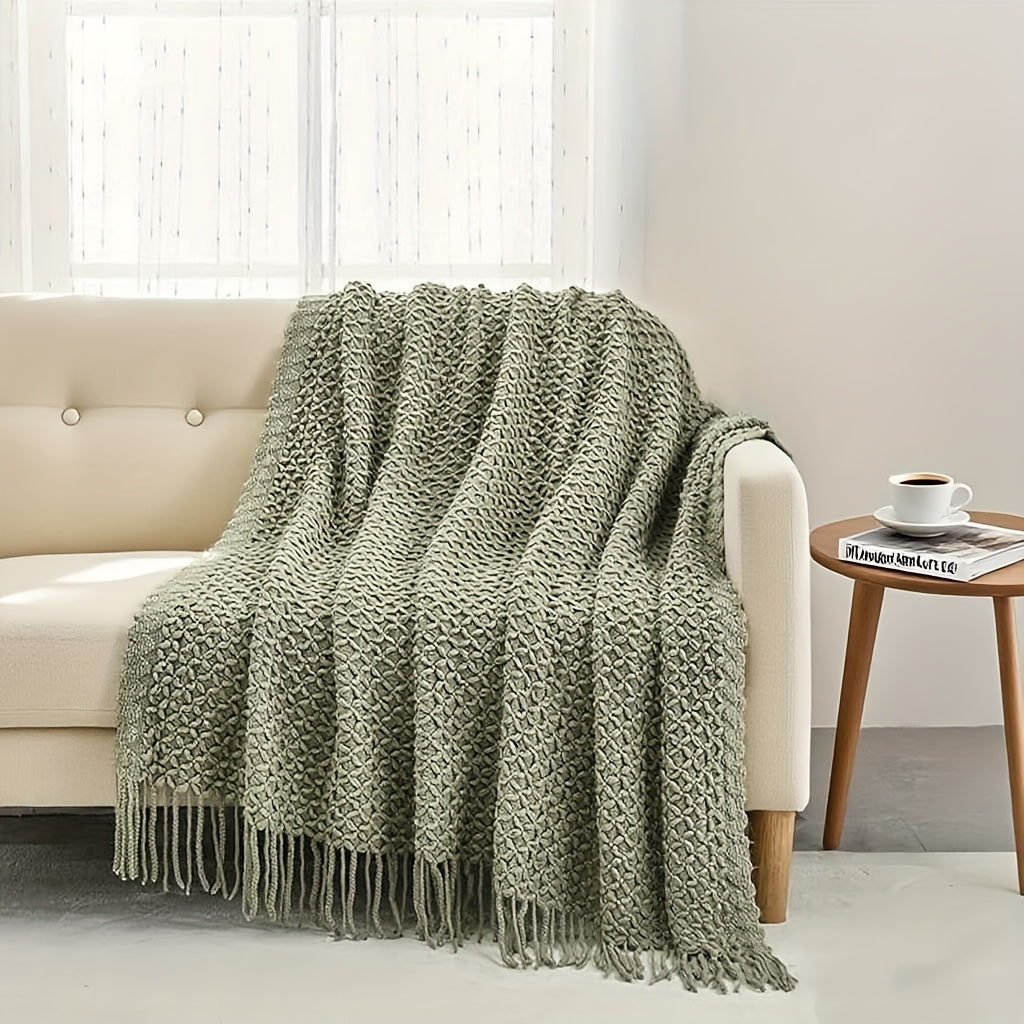 Sage Cashmere-Touch Throw