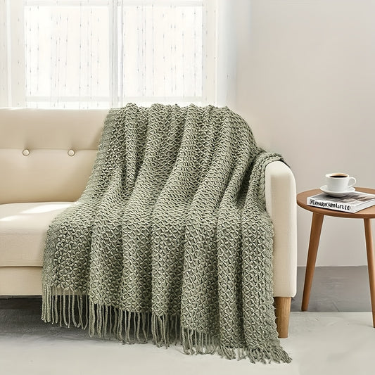 Sage Cashmere-Touch Throw