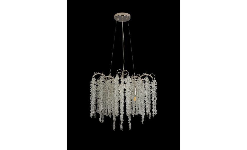 Monsoon Crystal Pendant Chandelier - Modern Opulence