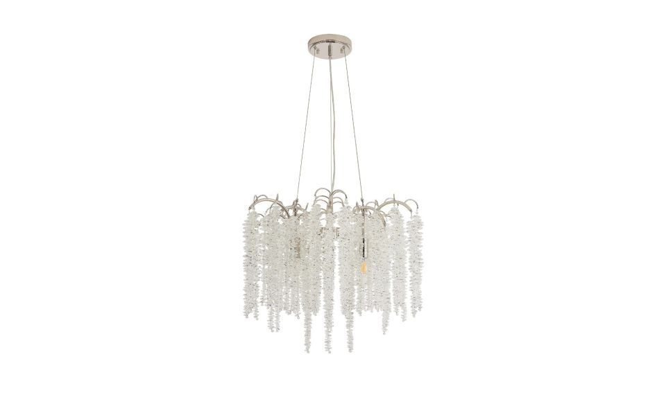 Monsoon Crystal Pendant Chandelier - Modern Opulence